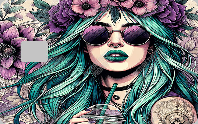 Bank  Card Sticker-BC-125